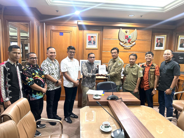 Pemkab Kampar Koordinasi ke Kemen LHK terkait Permohonan Pelepasan Kawasan Hutan untuk Aset Tanah
