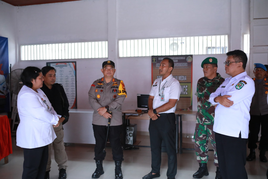 Pjs Bupati Siak Tinjau Kesiapan TPS di Rutan Siak