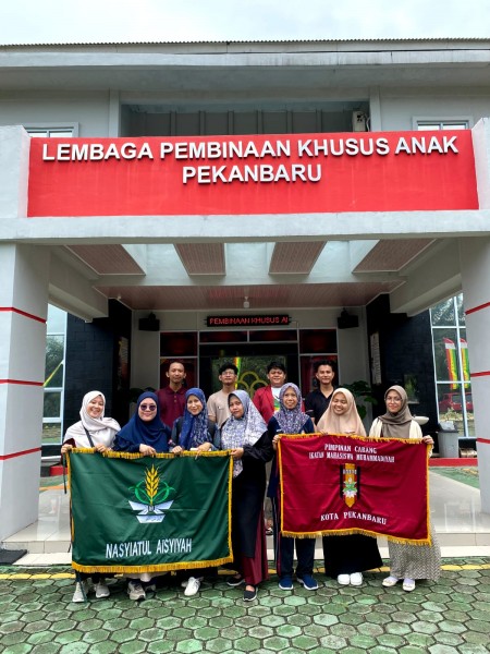 Nasyiatul Aisyiyah Riau Ajak Anak LPKA merayakan HUT RI ke 79