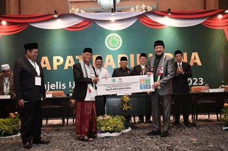 MUI Salurkan Infak untuk Palestina Rp 23 Miliar Melalui BAZNAS