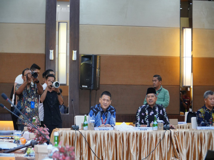 Hadiri RUPS LB PT BRK Syariah, Pj Bupati Kampar Minta Terus Lakukan Inovasi