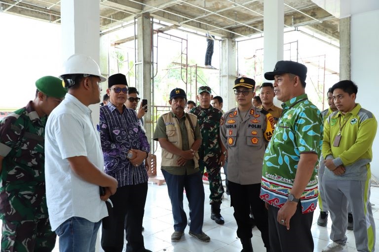 Pj Bupati Tinjau Progres Pembangunan Puskesmas Sapat