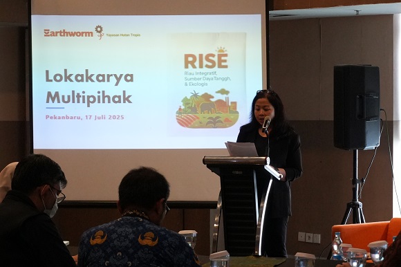 Earthworm Foundation-Pemprov Riau Gelar Lokakarya untuk Perkuat Ketahanan dengan Pendekatan Lanskap Terpadu Berkelanjutan