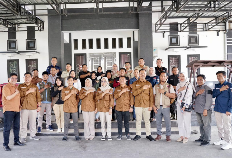 Tahapan Pemilu 2024, Pantarlih Coklit Bupati Bengkalis Kasmarni