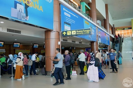 Peningkatan Penumpang di Bandara SSK II Pekanbaru 13,7 Persen