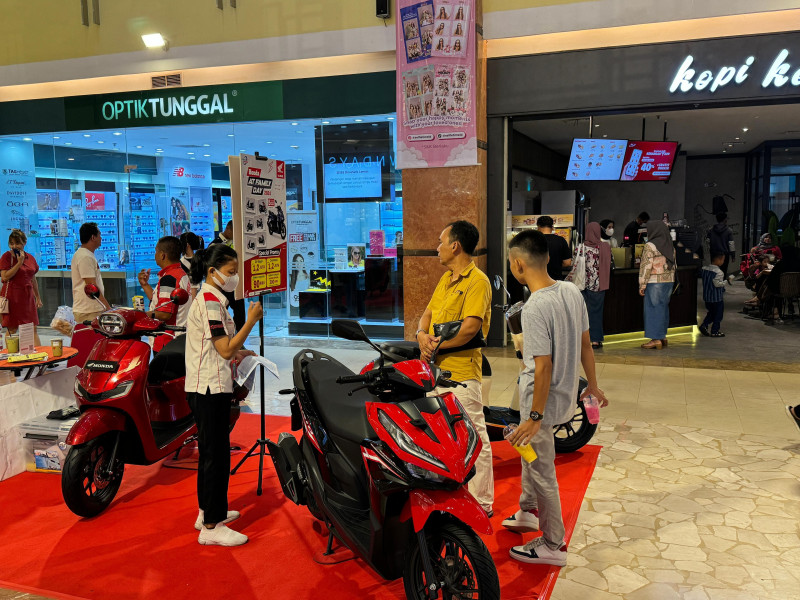 Pameran Honda Tembus 169 Prospek dalam 5 Hari