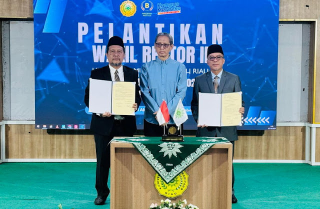 Jabat Wakil Rektor II Umri Periode 2022-2026, Rektor Lantik Dr Baidarus