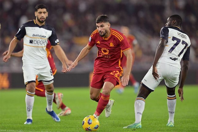 Serie A: AS Roma Menang Tipis atas Lecce dengan Skor 2-1