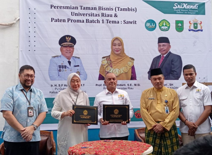 Unri Telah Miliki Taman Bisnis Srikandi, Ini Tujuannya
