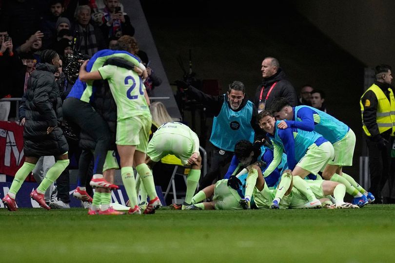 Tuan Rumah Atletico Madrid Dipermalukan Barcelona dengan Skor 2-4