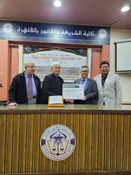 Mahasiswa Asal Indonesia Pertahankan Tesis di Universitas Al Azhar Mesir
