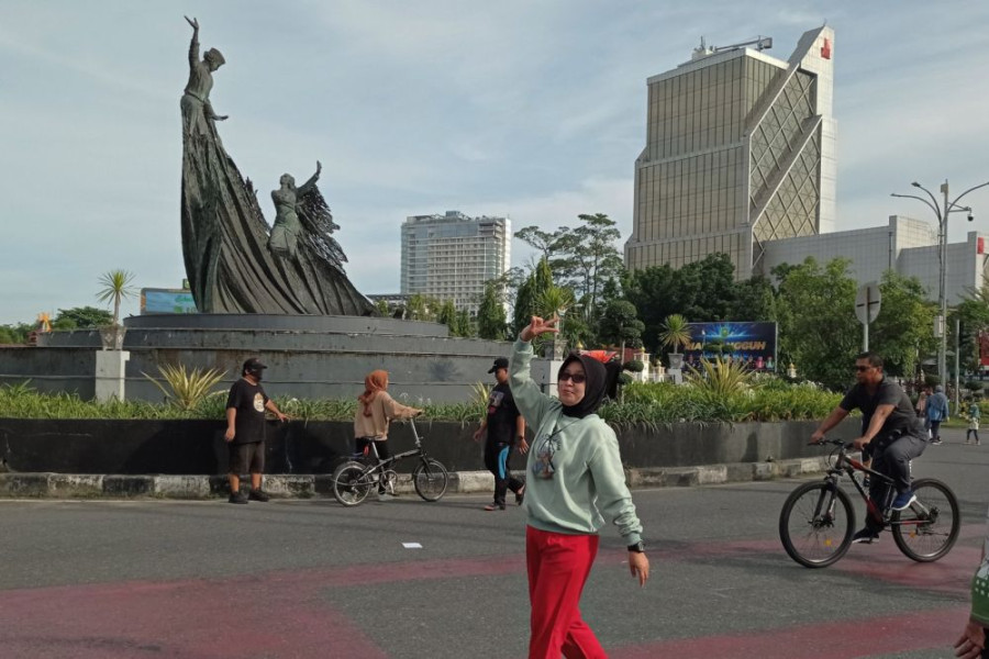 Besok Car Free Day Ditiadakan, Polda Riau Gelar Simulasi Pengamanan Pemilu 2024