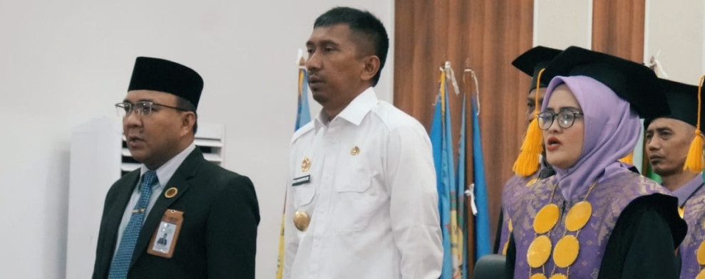 Pjs Bupati Hadiri Wisuda Angkatan Ke-XI Universitas Islam Kuantan Singingi
