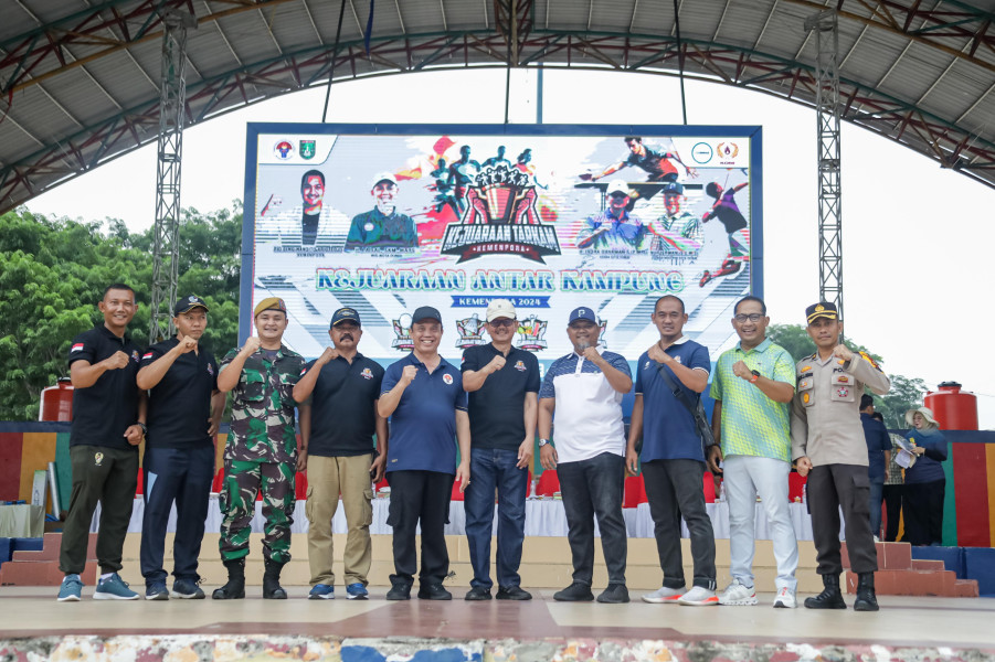 Wako Dumai Buka Rangkaian Kejuaraan Antar Kampung Kemenpora 2024