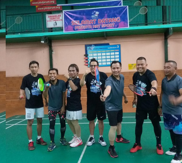 Datangkan Neng Mawar,  HAT Sport Entertainment Selenggarakan Turnamen Badminton Persahabatan