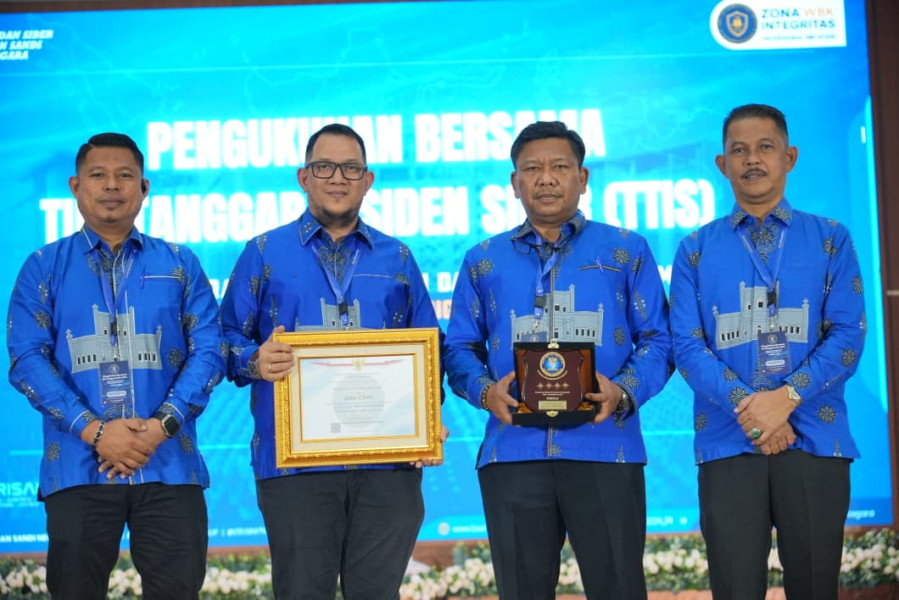 Siak-CSIRT Resmi Dikukuhkan BSSN, sebagai Kado HUT Ke-27