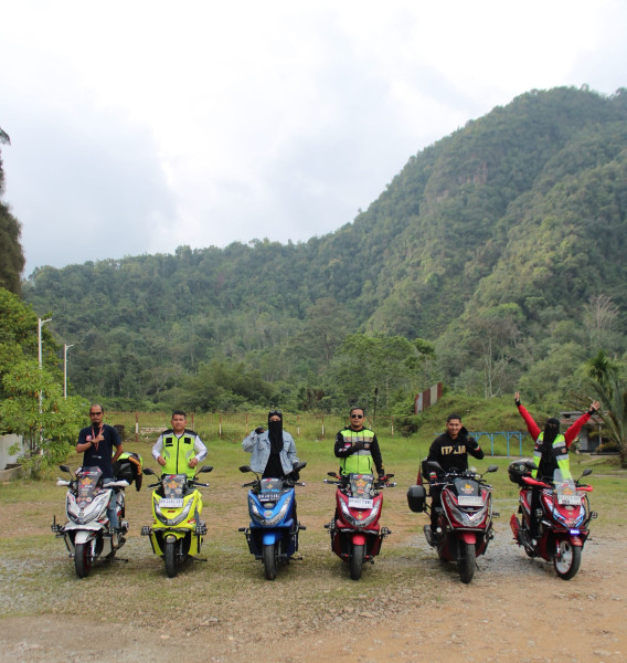 Eratkan Silaturahmi Bikers Honda, Honda Bikers Motour Camp 2025 Goes to Harau