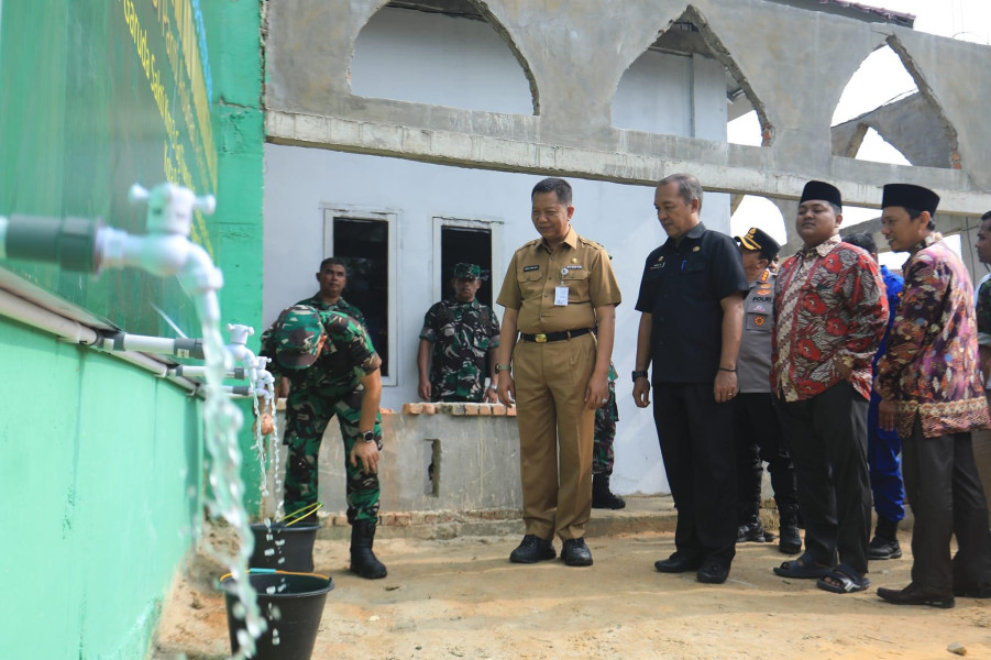 Pemko Pekanbaru Apresiasi Gerakan TNI AD Manunggal Air