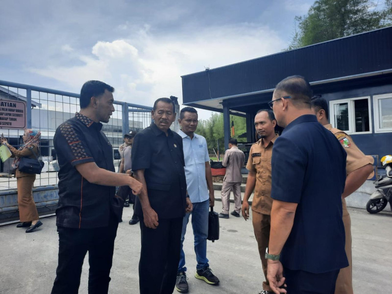 Diduga Adanya Pencemaran Limbah, Komisi IV Sidak PT Sumatera Kemasindo