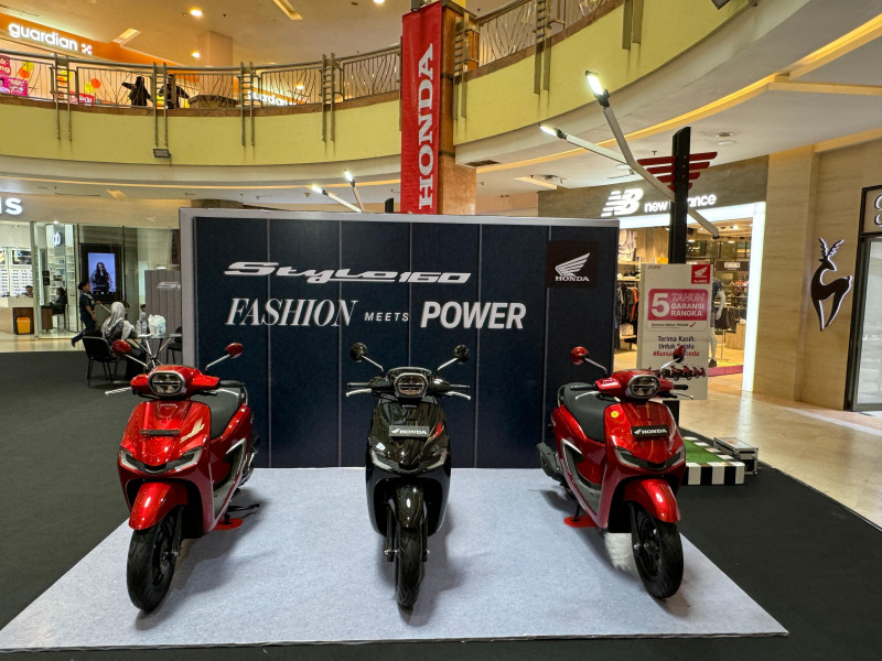 Skutik Premium Fashionable New Honda Stylo 160 Segera Launching di Mall SKA