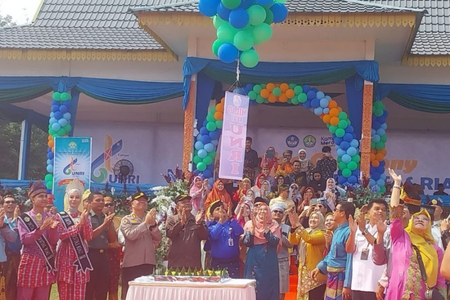 Peringatan Milad ke-61 Universitas Riau, Rektor Sampaikan Sejumlah Prestasi