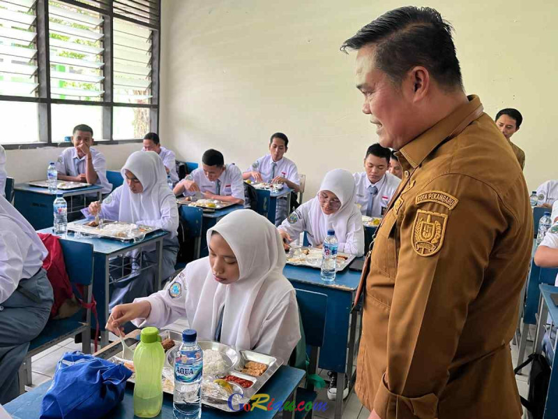 Pemko Pekanbaru Dukung Simulasi Makan Bergizi Gratis