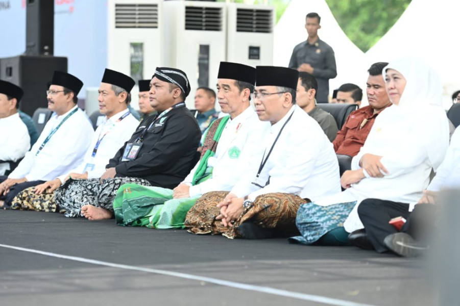 Presiden Jokowi Hadiri Pengukuhan Pimpinan Pusat Pagar Nusa