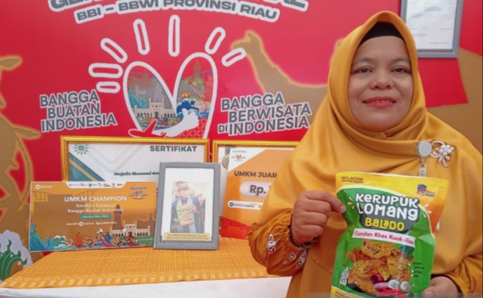 Kerupuk Lomang Balado Husna Naik Kelas, Dari Warung ke Swalayan dan Mall