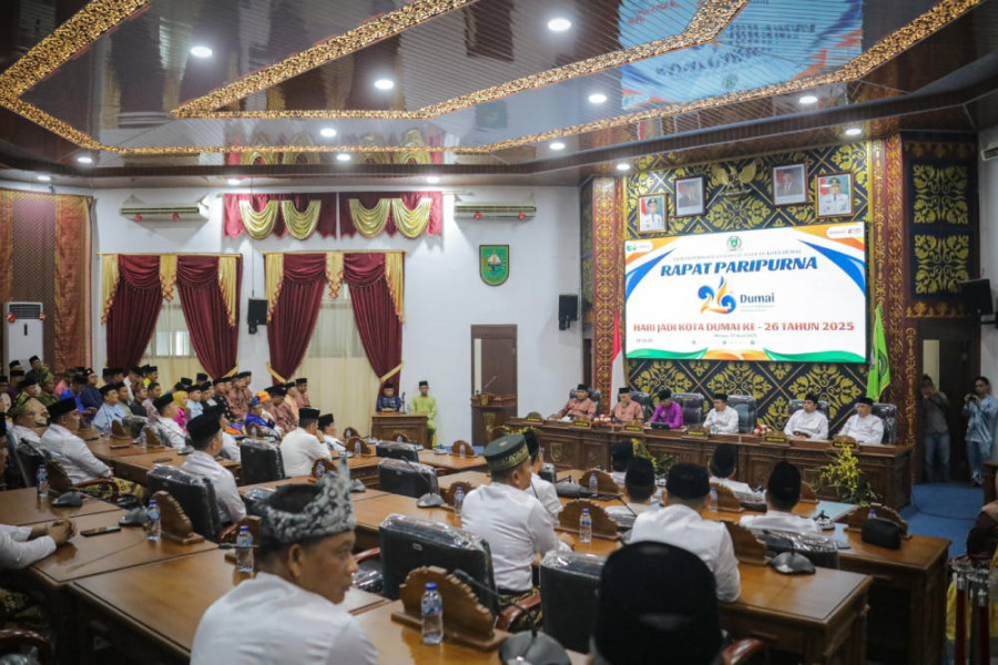 DPRD Dumai Gelar Rapat Paripurna Hari Jadi ke-26, Wako H Paisal: Gelorakan Spirit Keberlanjutan untuk Kota Idaman