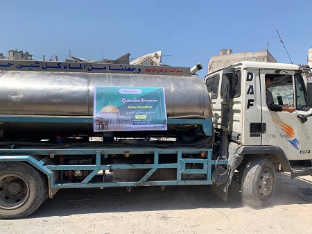 Truk Bantuan Kemanusiaan dari Mesir Mulai Masuk Gaza