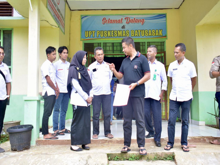 Pj Sekda Kampar Tinjau Puskesmas Batu Sasak