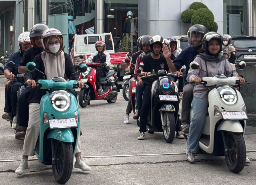 Scoopy Your Mode, Your Ride Jadi Ajang Quality Time Seru Bersama Komunitas Riscoc di Pekanbaru