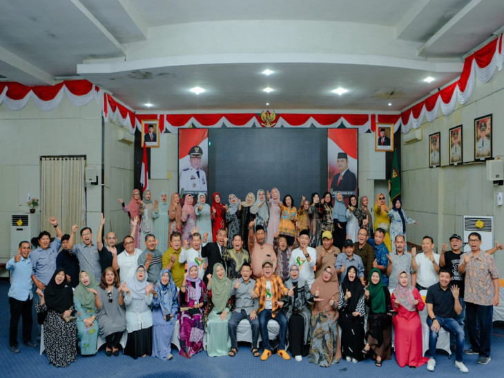 Pj Bupati Kampar Hadiri Silaturahmi dengan IKASMANSA Pekanbaru Angkatan 87