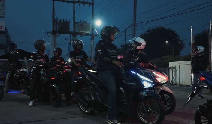 TeamVar Honda Ikuti Nocturnity Community Pekanbaru 2025