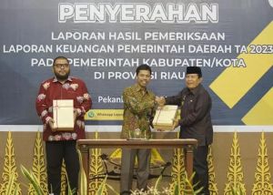Pemkab Rohul Kembali Terima WTP dari BPK RI