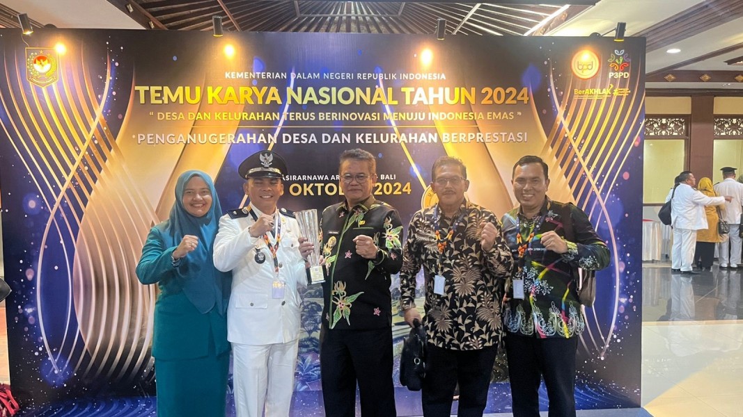 Kampung Dayun Terbaik II Nasional pada Penganugerahan Kelurahan dan Desa Berprestasi 2024