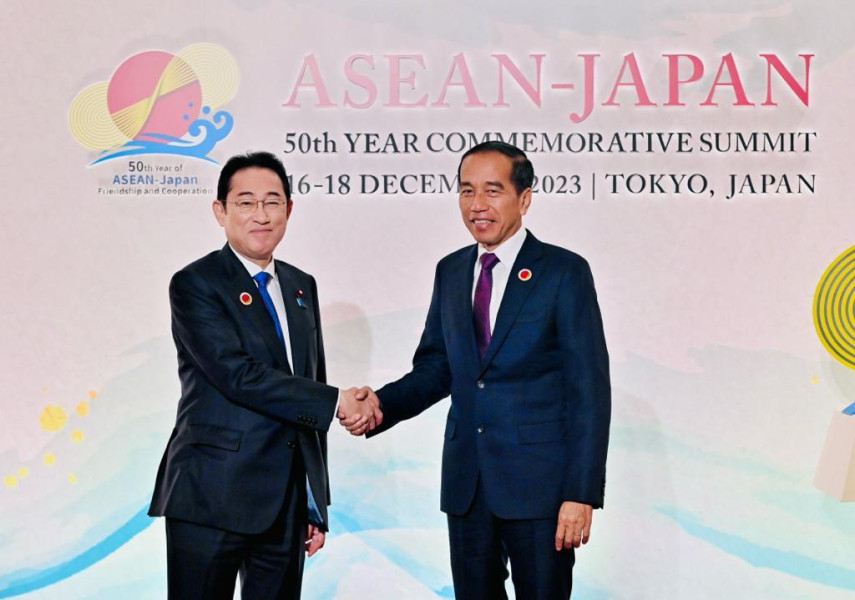 Hari Kedua di Tokyo, Presiden Jokowi Hadiri KTT Perayaan 50 Tahun ASEAN-Jepang