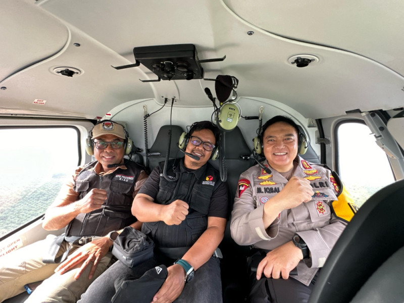 Kapolda, KPU dan Bawaslu Riau Pantau Persiapan Pemilu di Perbatasan Indonesia-Malaysia