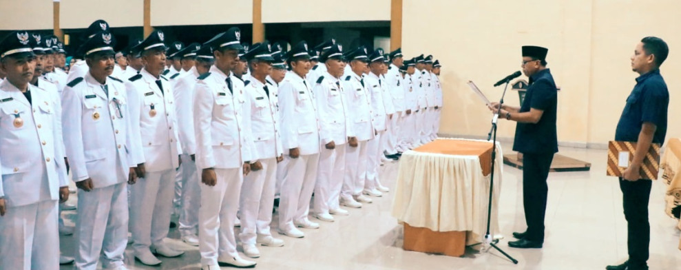 Masa Jabatan 102 Kepala Desa di Kuansing Diperpanjang, Ini Pesan Bupati