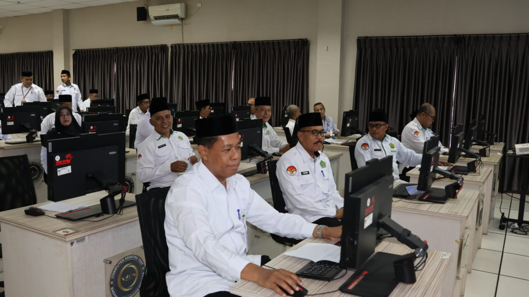 139 ASN Kemenag Riau Ikuti Asesmen Pro ASN