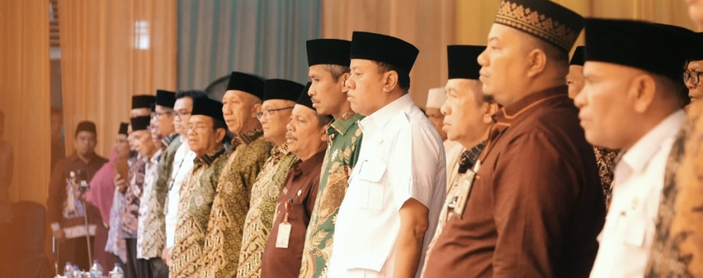 Bupati Kuansing Hadiri Wisuda Santri Ponpes KH. Ahmad Dahlan