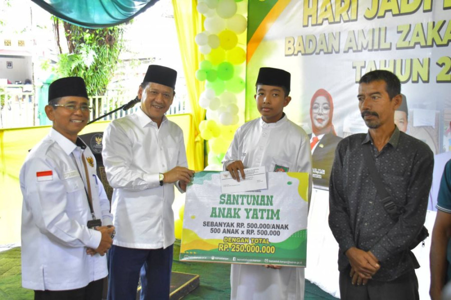 Hari Jadi Baznas ke-24, PJ Bupati Kampar Apresiasi Peran Penting Baznas