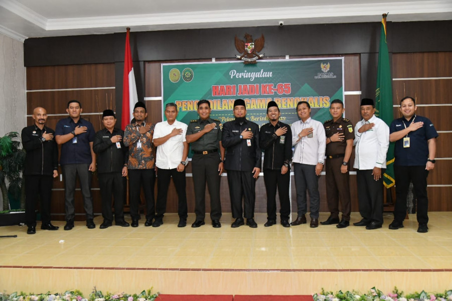 Ajak Terus Jaga Sinergitas, Bupati Bengkalis Ucapkan Selamat Hari Jadi ke-65 Pengadilan Agama
