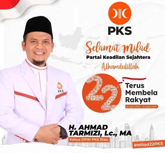 Perkenalkan! Ahmad Tarmizi, Ketua DPW PKS Termuda se -Indonesia