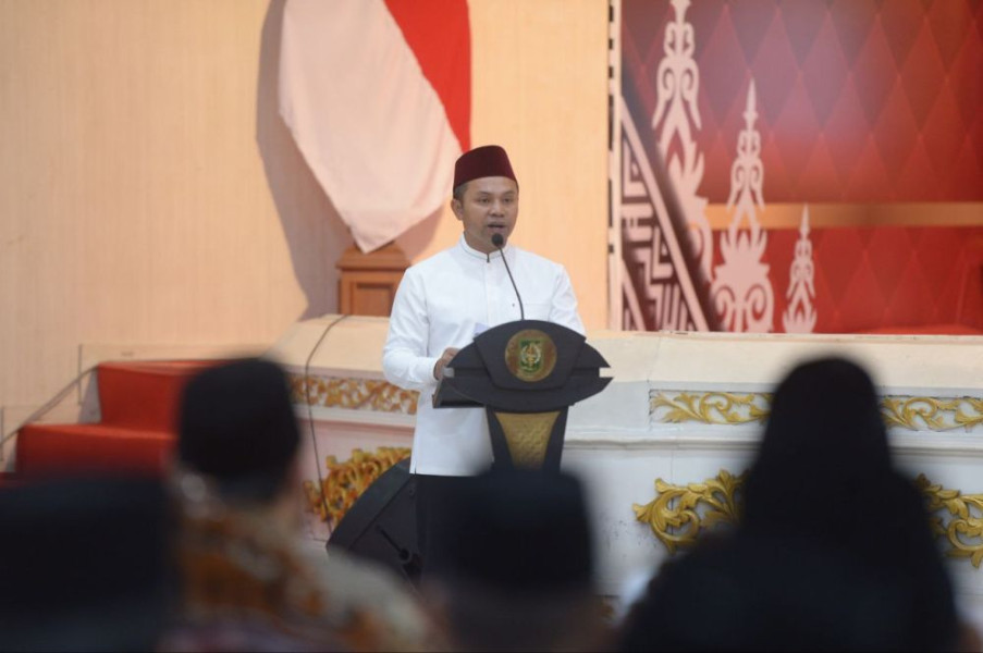 Gubri Abdul Wahid Siapkan Anggaran Pembinaan Mendukung Kualitas Imam Masjid di Riau