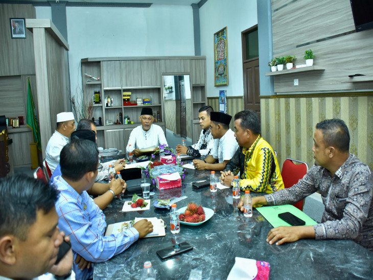 Pemkab Kampar Bersama Kemenag dan Ketua LPTQ Matangkan Persiapan MTQ Riau di Bengkalis