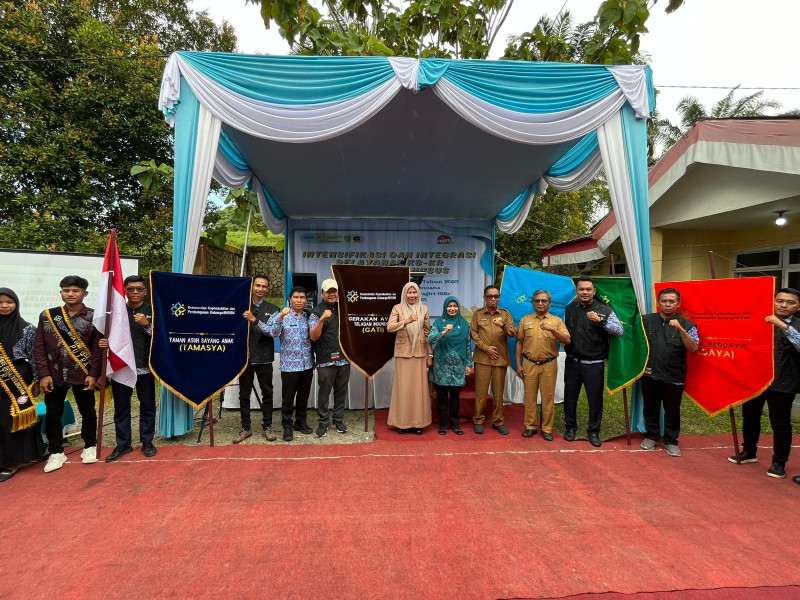 Pataka Kirab Bangga Kencana Resmi Dilepas Menuju Jambi