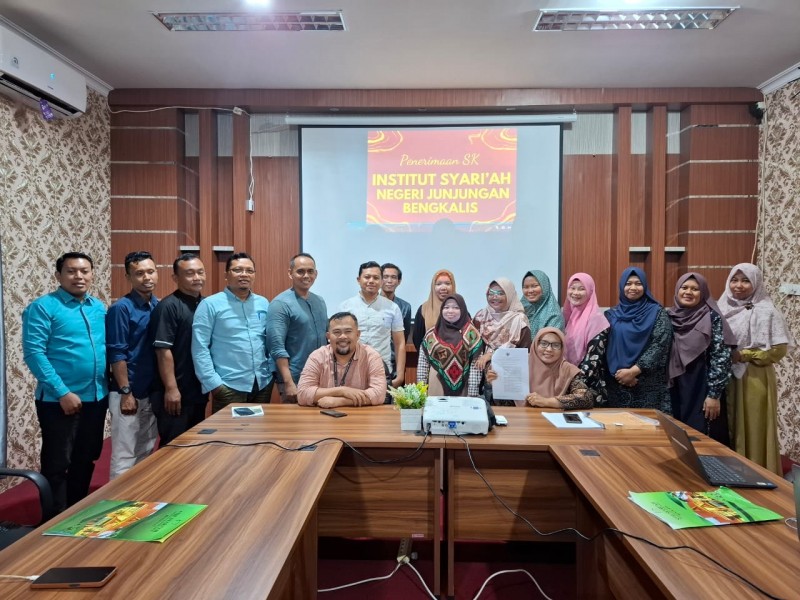 Selamat! STIE Syari’ah Bengkalis Resmi Berubah Menjadi Institut