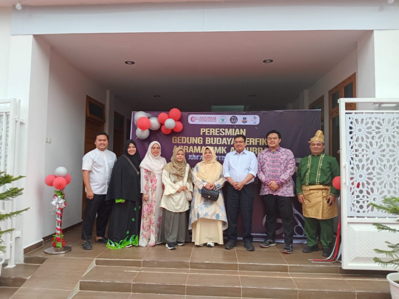 Gedung Budaya Berpikir Asrama SMK Abdurrab Pekanbaru Diresmikan