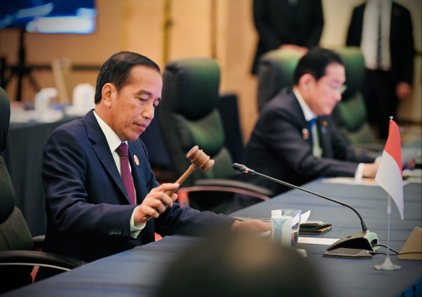 Presiden Jokowi Paparkan Dua Prioritas Kemitraan Ekonomi ASEAN-Jepang